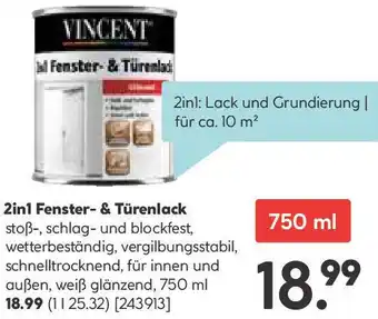 Hellweg 2in1 Fenster- & Türenlack Angebot