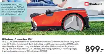 Hellweg Mähroboter Freelexo Cam 500 Angebot