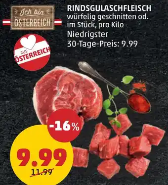 PENNY RINDSGULASCHFLEISCH Angebot