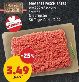 PENNY MAGERES FASCHIERTES 500g Angebot