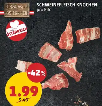 PENNY SCHWEINEFLEISCH KNOCHEN Angebot