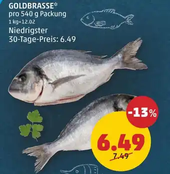 PENNY GOLDBRASSE pro 540 g Packung Angebot