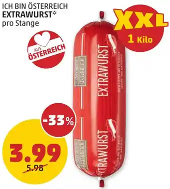 PENNY EXTRAWURST Angebot