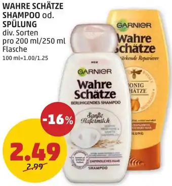 PENNY WAHRE SCHÄTZE SHAMPOO od. SPÜLUNG Angebot