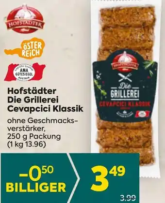 Billa Hofstädter Die Grillerei Cevapcici Klassik Angebot