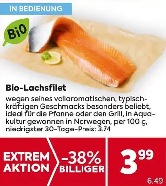 Billa Bio-Lachsfilet Angebot