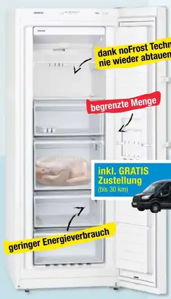 Maximarkt Gefrierschrank GS29NVWEP Angebot