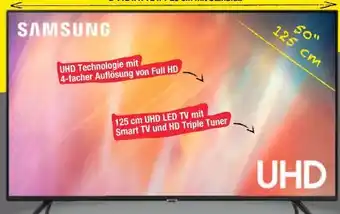 Maximarkt LED TV UE 50AU7090 UHD Angebot