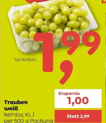 ADEG Trauben weiß 500g Angebot