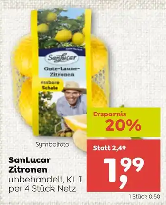 ADEG SanLucar Zitronen Angebot