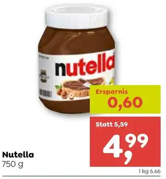 ADEG Nutella 750 g Angebot
