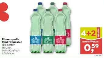 ADEG Römerquelle Mineralwasser 1.5L Angebot