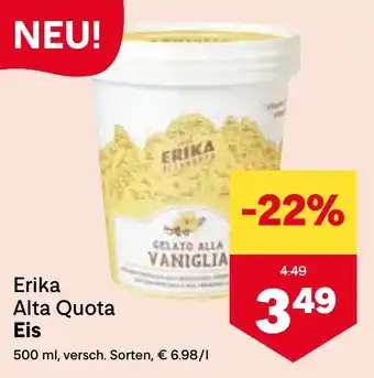 T&G Erika Alta Quota Eis 500 ml Angebot
