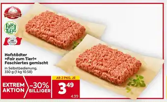 Billa Hofstädter Fair zum Tier Faschiertes gemischt 330g Angebot