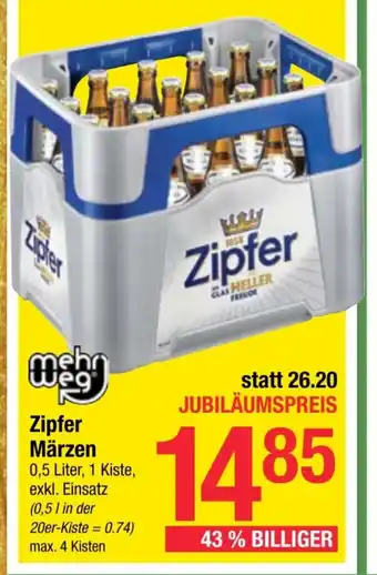 Maximarkt Zipfer Märzen 0.5L Angebot
