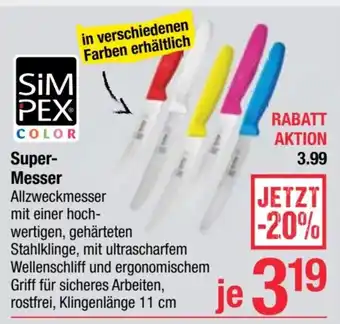 Maximarkt Super Messer Angebot