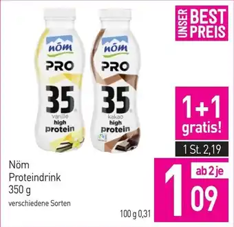 Sutterlüty Nöm Proteindrink 350 g Angebot