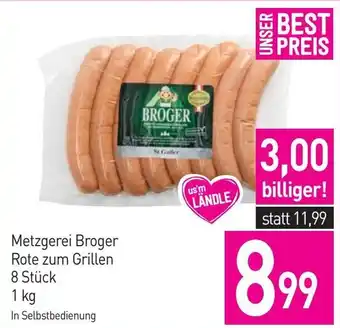 Sutterlüty Metzgerei Broger Rote zum Grillen 1kg Angebot