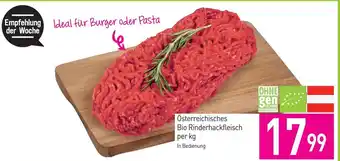 Sutterlüty Österreichisches Bio Rinderhackfleisch Angebot