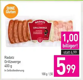 Sutterlüty Radatz Grillzwerge 400 g Angebot