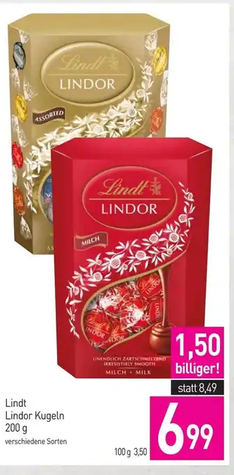 Sutterlüty Lindt Lindor Kugeln 200 g Angebot