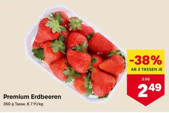 MPreis Premium Erdbeeren 350 g Angebot