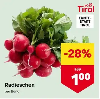 MPreis Radieschen Angebot