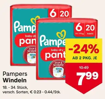 MPreis Windeln Angebot