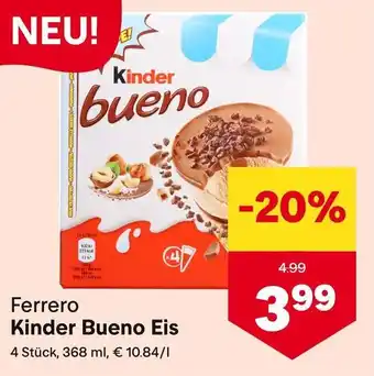 MPreis Kinder Bueno Eis 368ml Angebot
