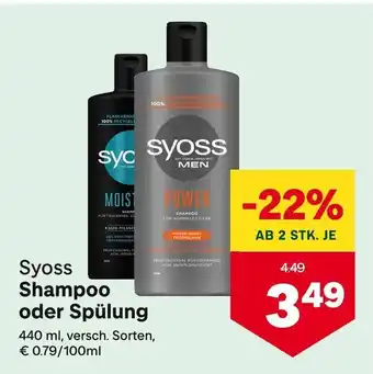 MPreis Shampoo oder Spülung 440 ml Angebot
