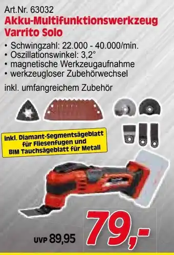 Zgonc Akku-Multifunktionswerkzeug Varrito Solo Angebot