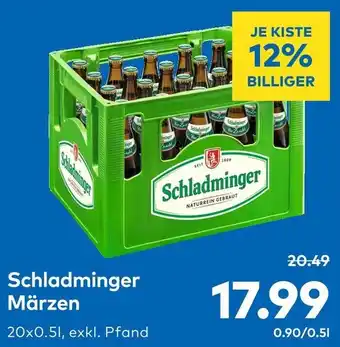T&G Schladminger Märzen 20 x 0.5L Angebot