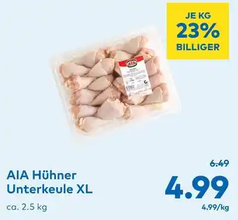 T&G AIA Hühner Unterkeule XL 2.5kg Angebot