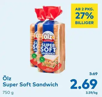 T&G Ölz Super Soft Sandwich 750g Angebot