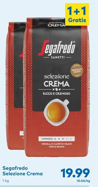 T&G Segafredo Selezione Crema 1kg Angebot