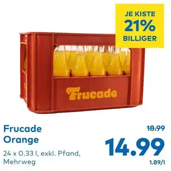 T&G Frucade Orange 24 x 0.33L Angebot