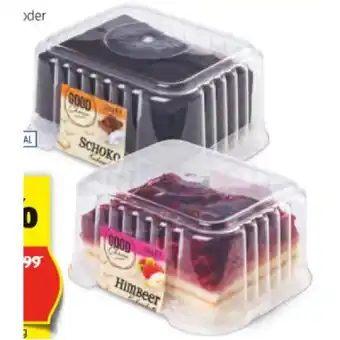 Hofer Good Choice Kuchenschnitten div. Sorten HOFER 1 Packung Angebot