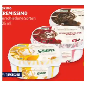 Hofer Eskimo Cremissimo versch. Sorten HOFER 825 Milliliter 1 Packung Angebot