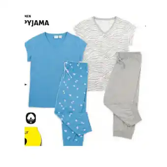 Hofer Up 2 Fashion Women Damen-Pyjama versch. Farben und Modelle HOFER 1 Set Angebot