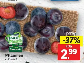 Lidl Pflaumen Angebot