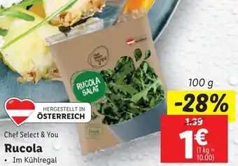Lidl Rucola 100g Angebot