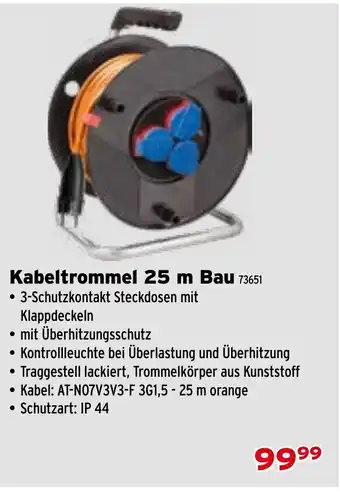 Salzburger Lagerhaus Kabeltrommel 25 m Bau Angebot