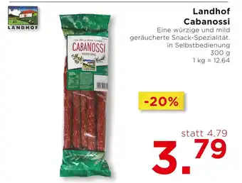 Unimarkt Landhof Cabanossi 300g Angebot