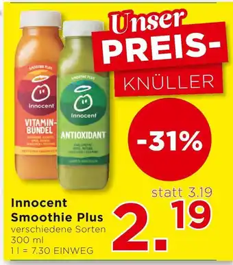 Unimarkt Innocent Smoothie Plus 300ml Angebot