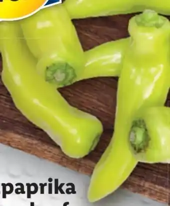 Lidl Spitzpaprika Angebot
