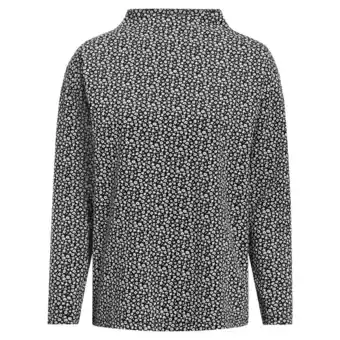 Ernsting's family Damen Langarmshirt mit Blumen-Allover Angebot