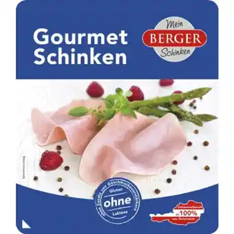 MPreis Berger Schinken verschiedene Sorten MPREIS 150 Gramm 1 Packung Angebot