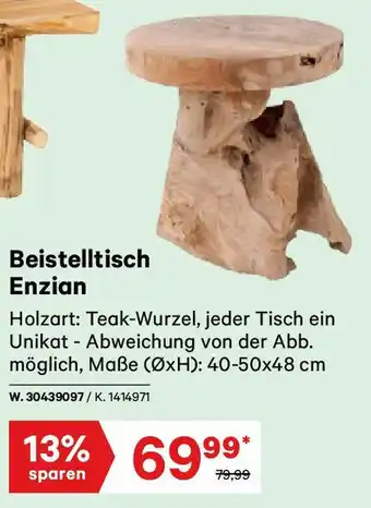 Lagerhaus Beistelltisch Enzian Angebot