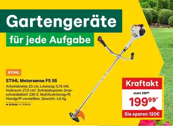 Lagerhaus STIHL Motorsense FS 55 Angebot