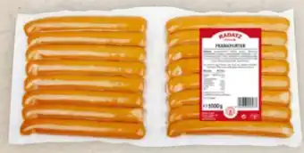 Billa Frankfurter Angebot